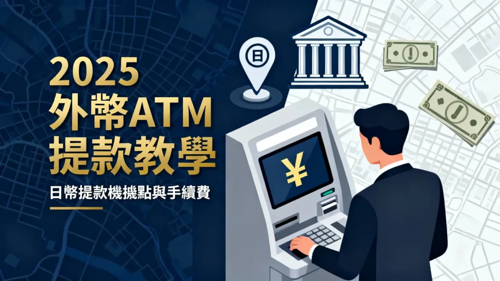 【2025外幣ATM提款教學】日幣提款機怎麼找?富邦/台新/玉山手續費與據點全攻略 【2025外幣ATM提款教學】日幣提款機怎麼找?富邦/台新/玉山手續費與據點全攻略