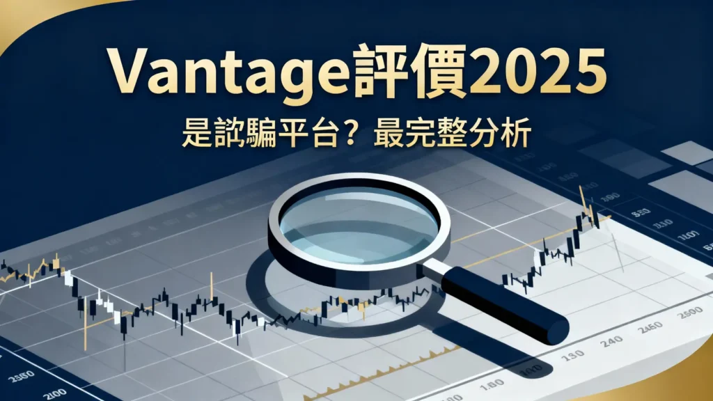 【Vantage評價2025】VantageFX是詐騙黑平台？監管、開戶教學、點差費用最完整分析！