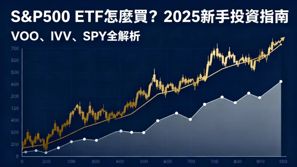 S&P500 ETF怎麼買？2025新手投資指南，VOO、IVV、SPY全解析