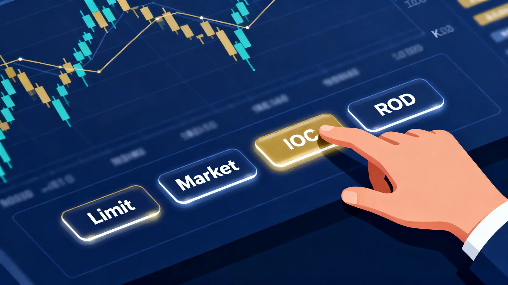限價、市價、ROD、IOC全解析：股票下單前必懂的4大指令