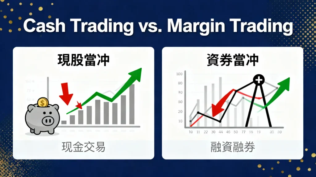 【當沖新手懶人包】現股當沖vs.資券當沖差在哪？一篇搞懂成本、風險與操作教學