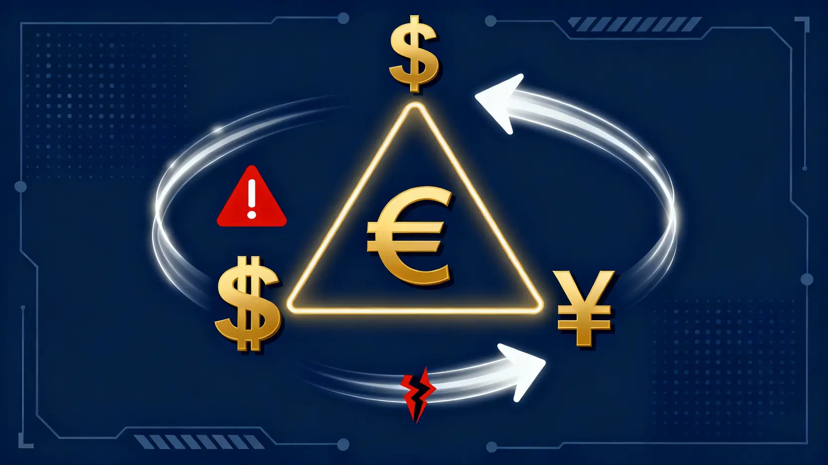 外匯三角套利真的能無風險獲利？一篇看懂三角套利公式、策略與3大陷阱
