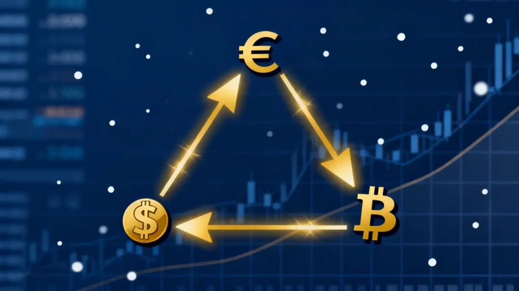 【2025 三角套利終極指南】從公式到實戰策略,5步驟學會外匯套利! 【2025 三角套利終極指南】從公式到實戰策略,5步驟學會外匯套利!
