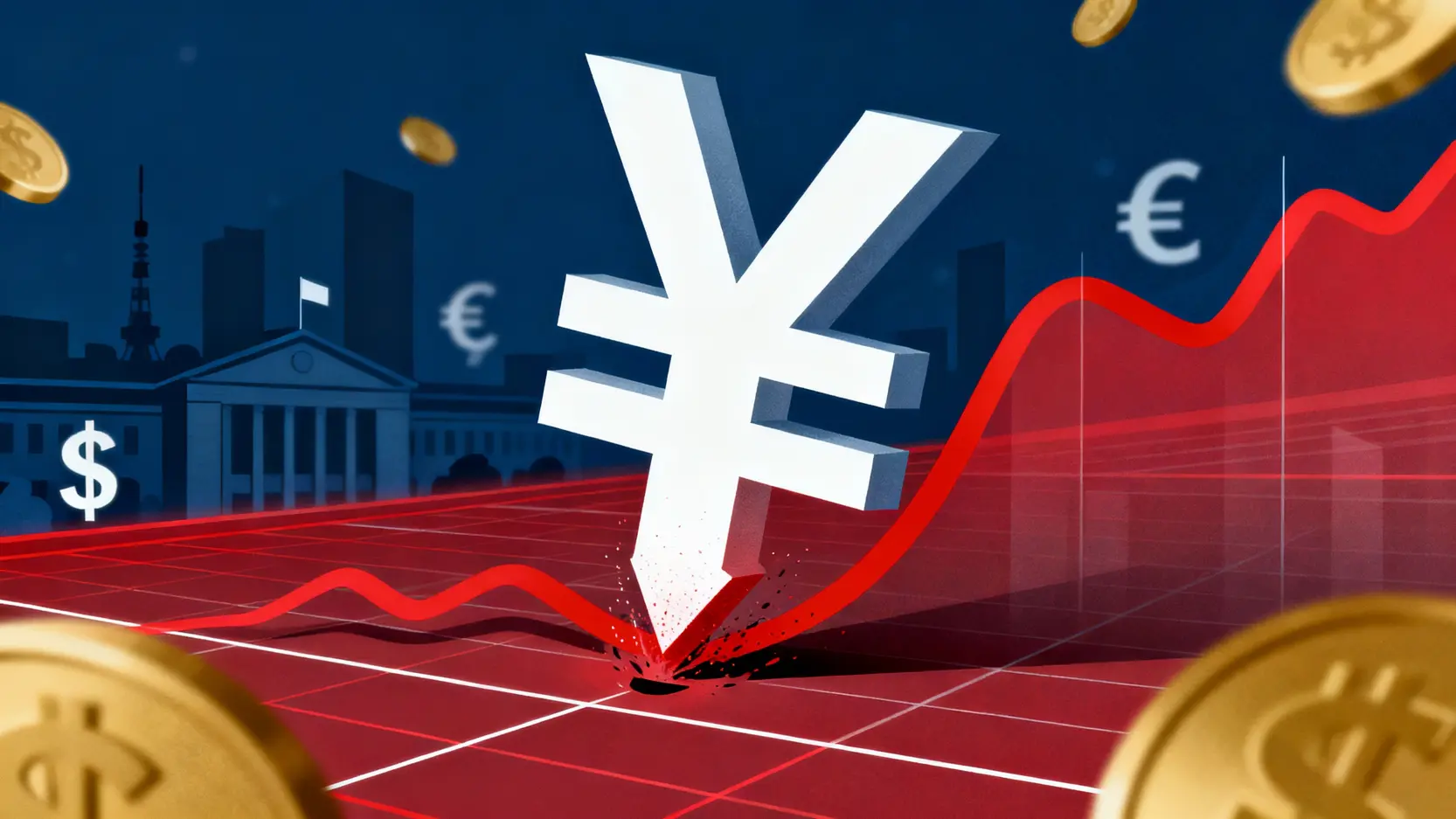 日圓貶值原因全解析：搞懂為何日幣一直跌、日本央行政策與未來走勢