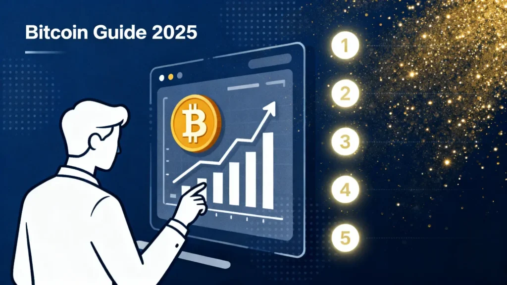 虛擬貨幣投資新手指南：5步驟教你如何投資比特幣，輕鬆上手！
