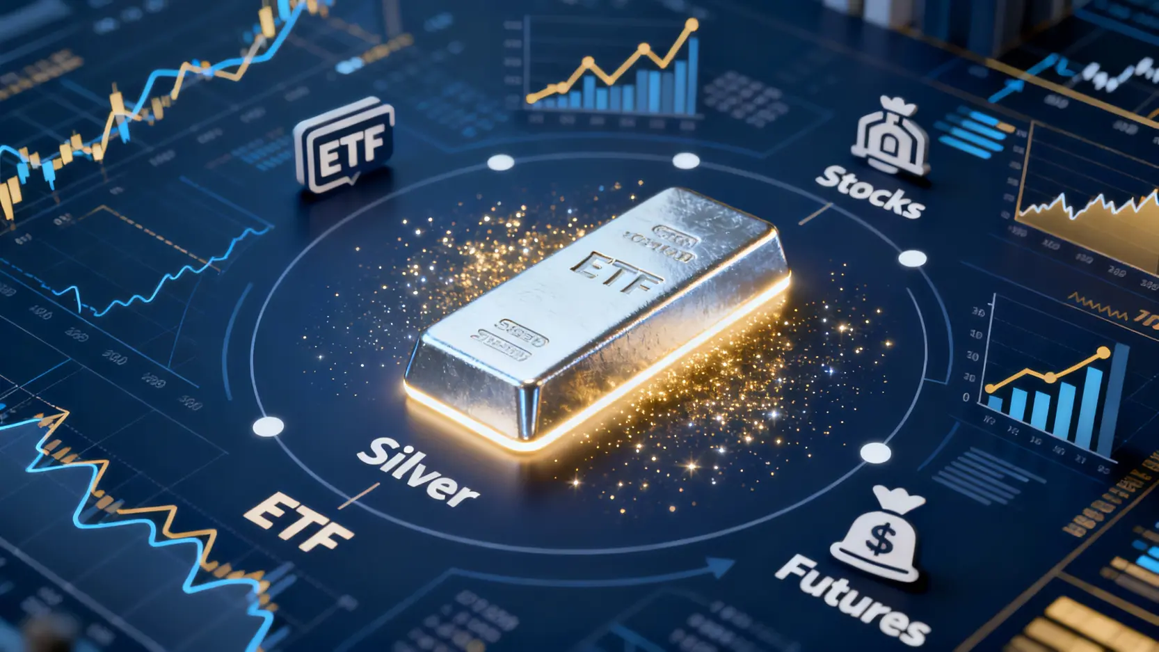 白銀投資管道比較：ETF、股票、期貨哪個好？新手完整指南