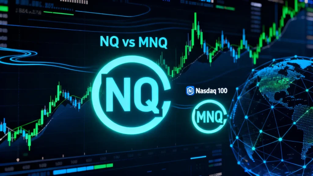 MNQ與NQ區別在哪?一張圖秒懂合約規格、保證金與交易策略 MNQ與NQ區別在哪?一張圖秒懂合約規格、保證金與交易策略