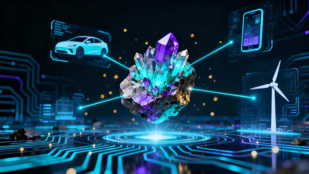 稀土用途全解析：從磁鐵到高科技產業的17種關鍵元素