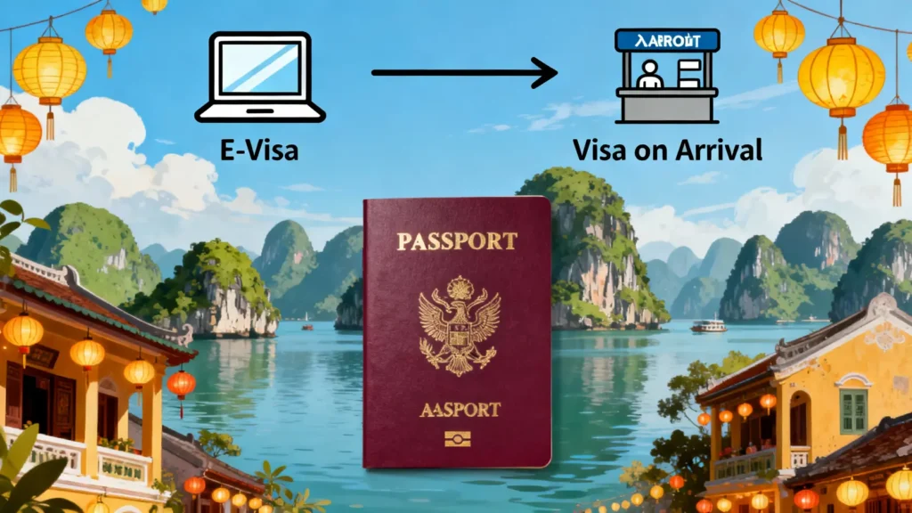 越南簽證申請2025:電子簽 vs 落地簽終極指南 (費用、流程、優缺點) 越南簽證申請2025:電子簽 vs 落地簽終極指南 (費用、流程、優缺點)