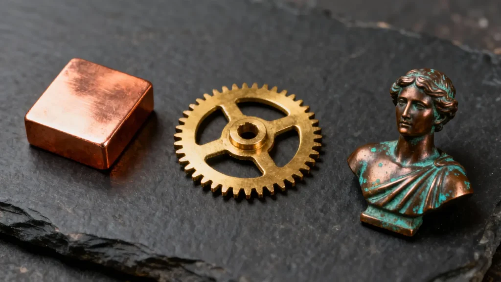 【銅全攻略】一篇搞懂銅是什麼、黃銅、青銅差異與7大銅金屬用途