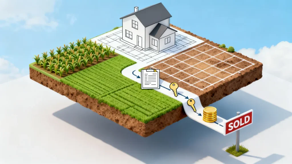 土地買賣流程全攻略:5步驟搞懂簽約、過戶與建地農地注意事項 土地買賣流程全攻略:5步驟搞懂簽約、過戶與建地農地注意事項