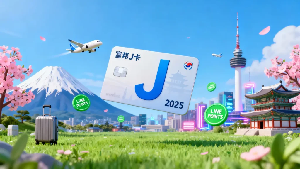 【2025富邦J卡回饋全攻略】日韓旅遊神卡?LINE POINTS回饋、優缺點一篇搞懂 【2025富邦J卡回饋全攻略】日韓旅遊神卡?LINE POINTS回饋、優缺點一篇搞懂