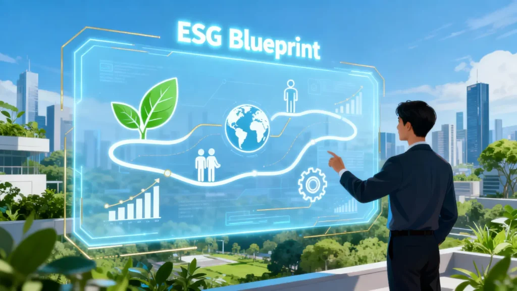 ESG策略終極指南:5步驟打造企業永續發展藍圖 ESG策略終極指南:5步驟打造企業永續發展藍圖