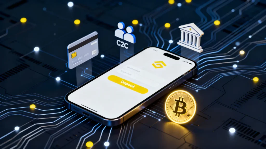 幣安入金教學:5種方法完整圖解,信用卡與C2C手續費比較 幣安入金教學:5種方法完整圖解,信用卡與C2C手續費比較