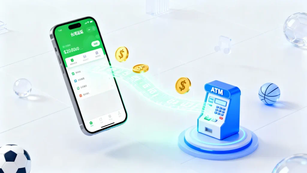 台灣運彩入金教學:3分鐘搞懂ATM與線上轉帳,儲值流程全圖解 台灣運彩入金教學:3分鐘搞懂ATM與線上轉帳,儲值流程全圖解