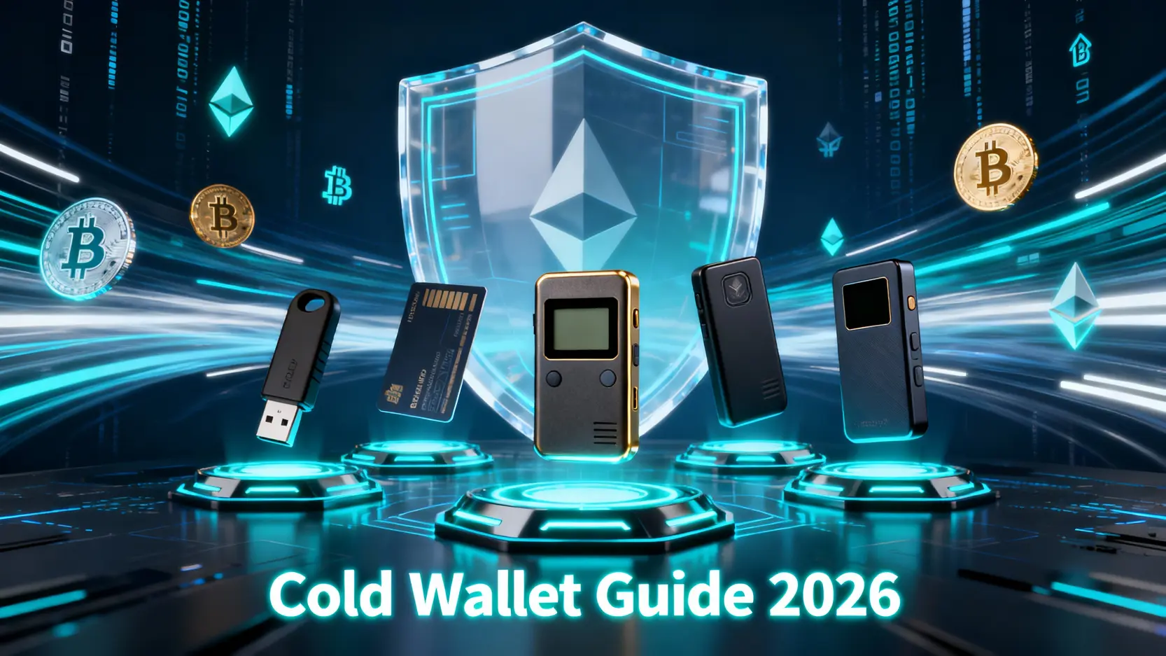 2026冷錢包推薦】5款主流冷錢包比較指南：價格、優缺點一篇搞懂！