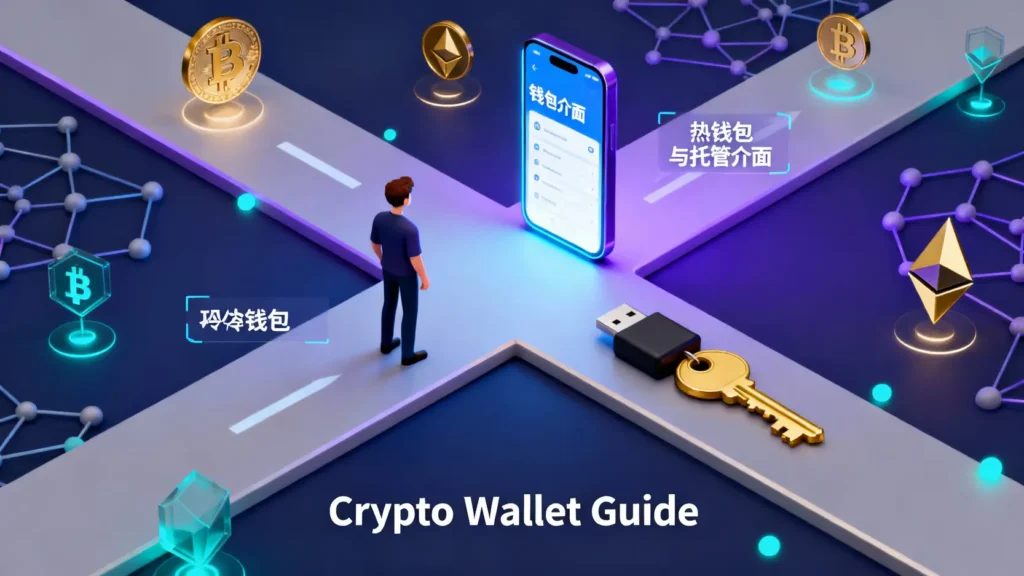 加密錢包新手指南:託管vs.非託管?一篇搞懂虛擬貨幣錢包種類與挑選關鍵 加密錢包新手指南:託管vs.非託管?一篇搞懂虛擬貨幣錢包種類與挑選關鍵