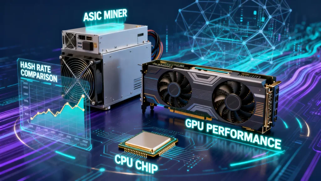 挖礦硬體終極指南:ASIC、GPU、CPU挖礦優劣全解析與推薦 挖礦硬體終極指南:ASIC、GPU、CPU挖礦優劣全解析與推薦