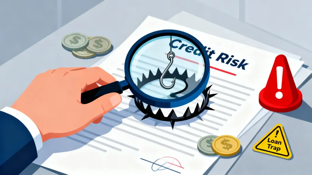 信用貸款陷阱總整理|專家揭5大信貸風險與利率注意事項,教你如何避免信貸詐騙! 信用貸款陷阱總整理|專家揭5大信貸風險與利率注意事項,教你如何避免信貸詐騙!