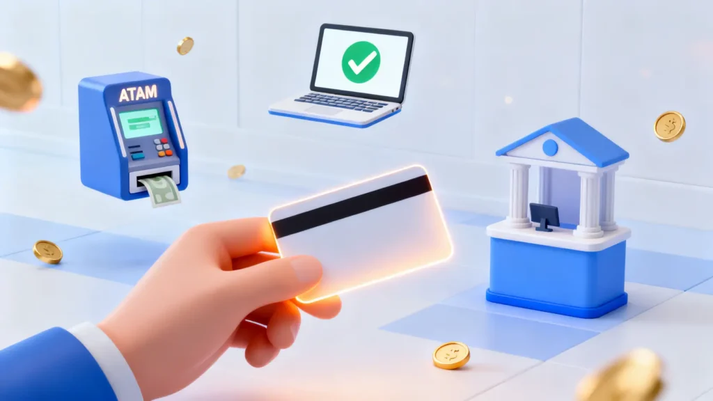 金融卡開卡完全指南:ATM、網路銀行、臨櫃啟用方式一次看懂 金融卡開卡完全指南:ATM、網路銀行、臨櫃啟用方式一次看懂