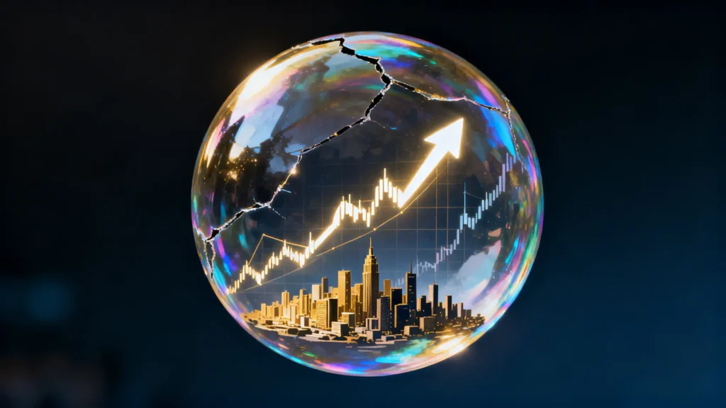 經濟泡沫是什麼?從歷史3大教訓到5大判斷指標的完整指南 經濟泡沫是什麼?從歷史3大教訓到5大判斷指標的完整指南