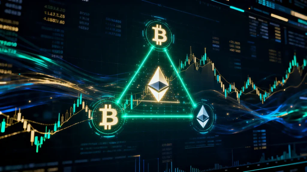 加密貨幣套利終極指南:從三角套利到自動化機器人,5大低風險策略詳解 加密貨幣套利終極指南:從三角套利到自動化機器人,5大低風險策略詳解