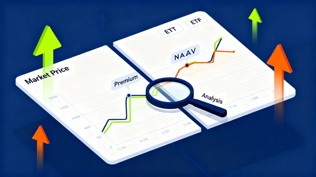 ETF折溢價查詢教學:5步驟學會看懂淨值,避開買貴風險! ETF折溢價查詢教學:5步驟學會看懂淨值,避開買貴風險!