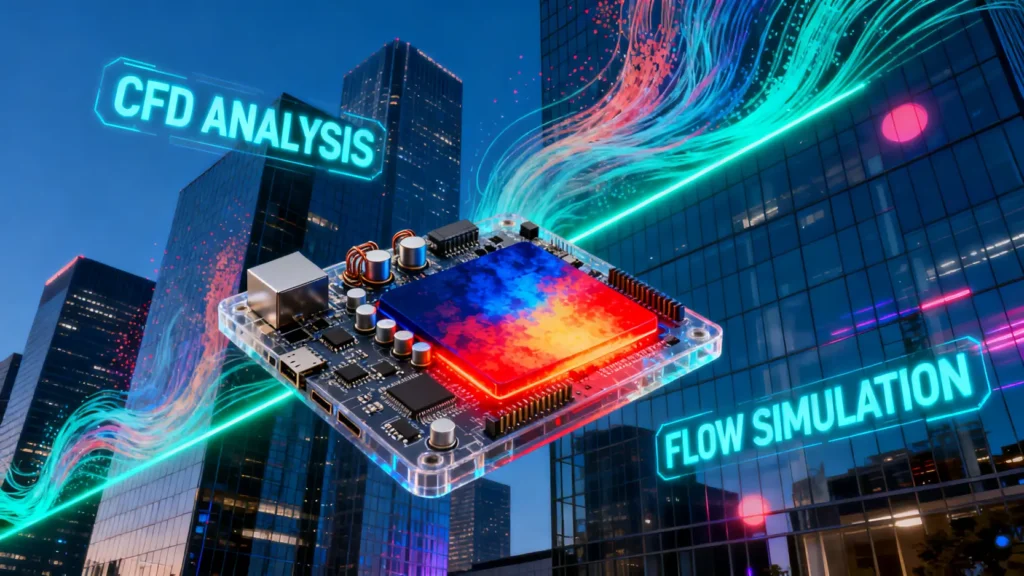 CFD應用領域全解析:從散熱分析到建築風場模擬的5大關鍵應用 CFD應用領域全解析:從散熱分析到建築風場模擬的5大關鍵應用