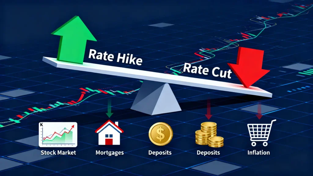 升息降息是什麼?一篇看懂對股市、房貸、通膨的5大影響! 升息降息是什麼?一篇看懂對股市、房貸、通膨的5大影響!
