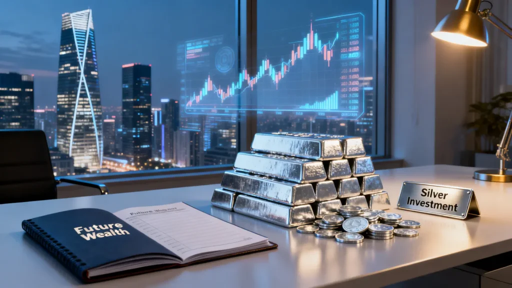 白銀怎麼買?2026台灣5大白銀投資管道全攻略:實體購買、白銀存摺優缺點比較 白銀怎麼買?2026台灣5大白銀投資管道全攻略:實體購買、白銀存摺優缺點比較