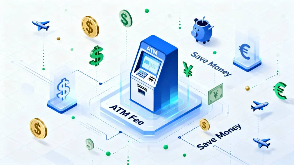 外幣ATM手續費比較(2026):富邦/台新/玉山提款教學與3大省錢技巧 外幣ATM手續費比較(2026):富邦/台新/玉山提款教學與3大省錢技巧