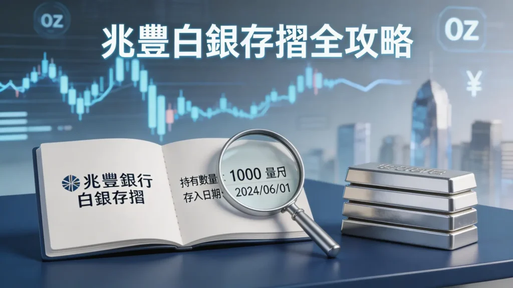 兆豐白銀存摺全攻略：開戶條件、手續費與優缺點深度解析