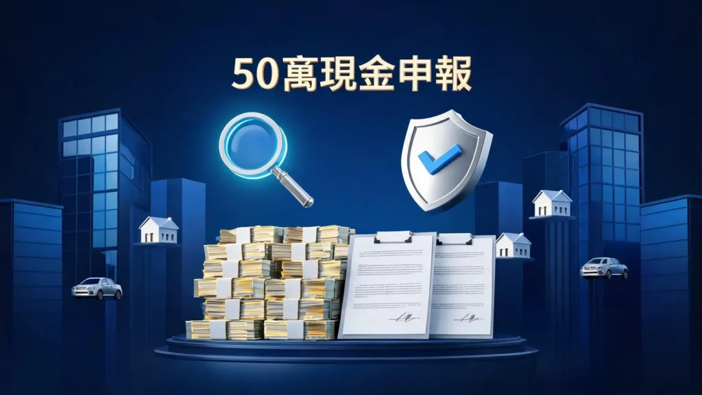 匯款超過50萬會被查?洗錢防制法申報懶人包,一篇搞懂大額現金交易! 大額現金交易超過50萬怎麼辦?洗錢防制法申報與證明文件全解析