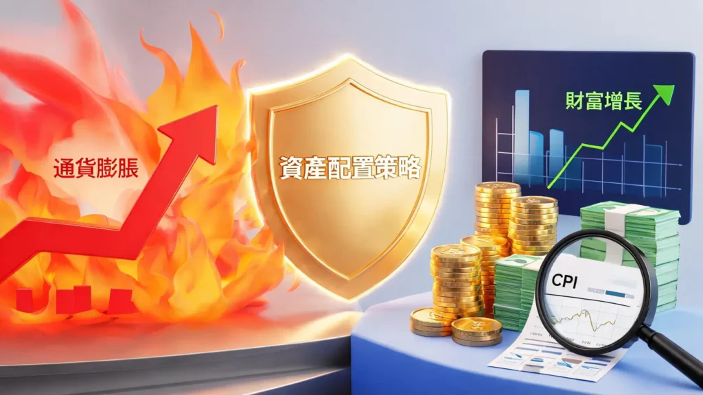 通貨膨脹是什麼?一次搞懂CPI、通膨影響與5大抗通膨投資策略 通貨膨脹是什麼?看懂CPI、升息影響與6大抗通膨資產配置策略