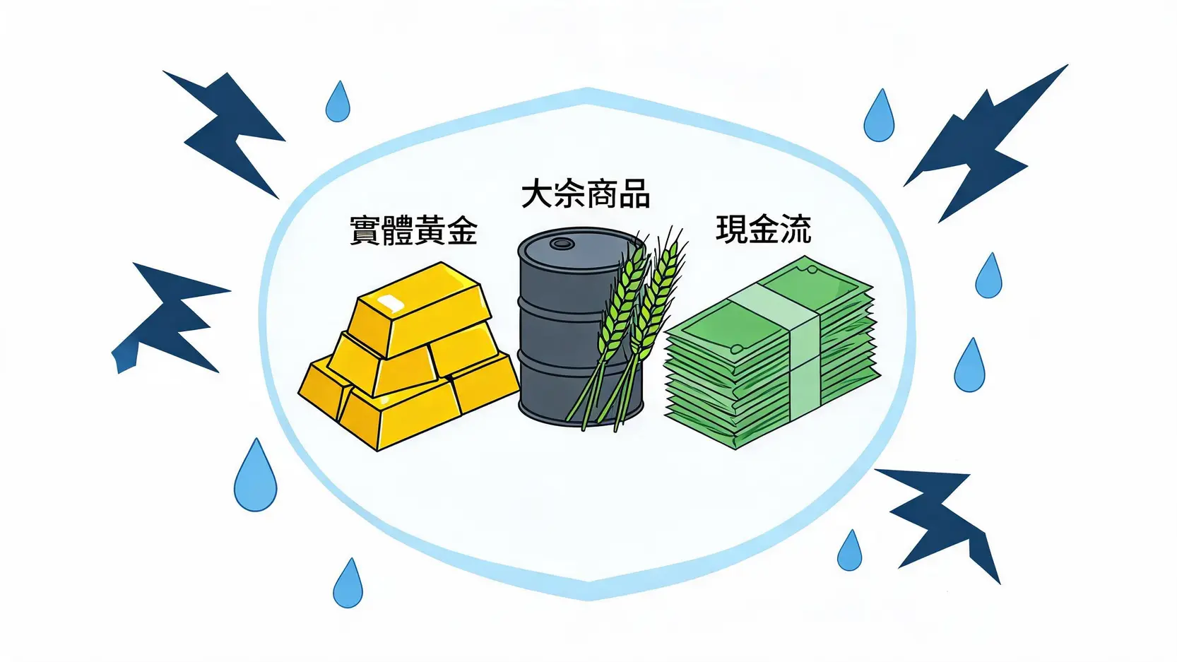 停滯性通膨是什麼?帶你認識比通膨更可怕的經濟噩夢與防禦策略 停滯性通膨下的防禦型資產配置策略:黃金、大宗商品與現金流