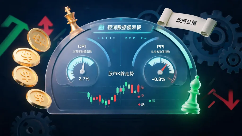 通膨數據如何影響股市？CPI與PPI開獎後的資產配置策略