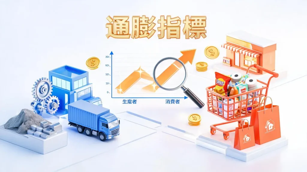 CPI 與 PPI 有什麼不同？3分鐘搞懂兩大通膨指標差異與關聯
