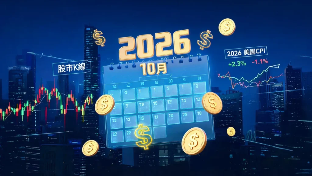 【2026最新】美國CPI公布時間表:10月發布異動與市場影響解析 【2026最新】美國CPI公布時間表:10月發布異動與市場影響解析