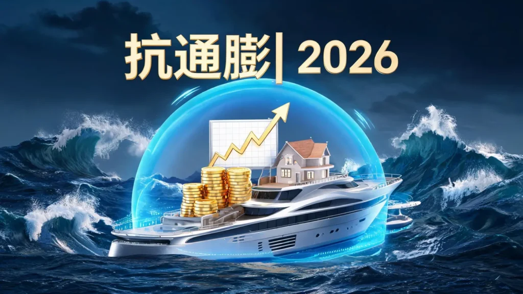 如何對抗通膨?2026最新5大抗通膨資產配置全攻略 如何對抗通膨?2026最新5大抗通膨資產配置全攻略