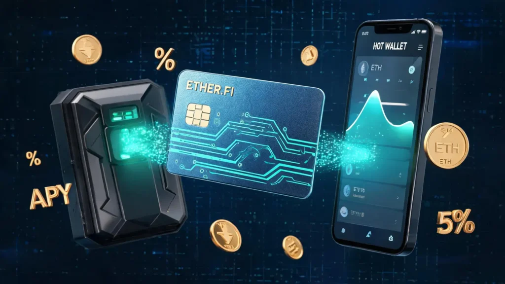 Ether.fi Card 教學|冷錢包、熱錢包怎麼搭配?最安全的加密貨幣消費策略 Ether.fi Card終極指南:從冷錢包、熱錢包到安全消費,一篇搞懂!