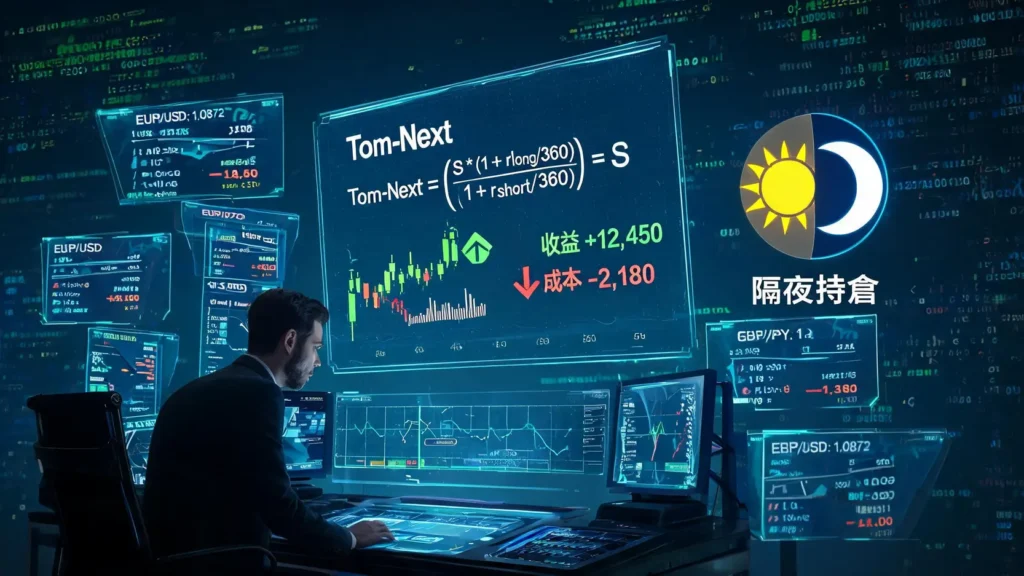 Tom-Next是什麼?秒懂隔夜融資率計算,外匯交易者必知的持倉成本 Tom-Next是什麼?秒懂隔夜融資率計算,外匯交易者必知的持倉成本