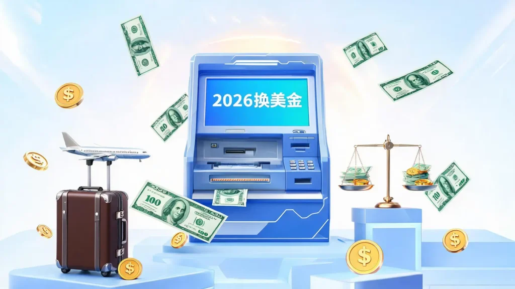 2026換美金攻略:美金面額怎麼換?一篇搞懂銀行換鈔與大小鈔黃金比例 2026換美金全攻略:哪家銀行換美金最划算?外幣ATM與美金面額黃金比例一次看
