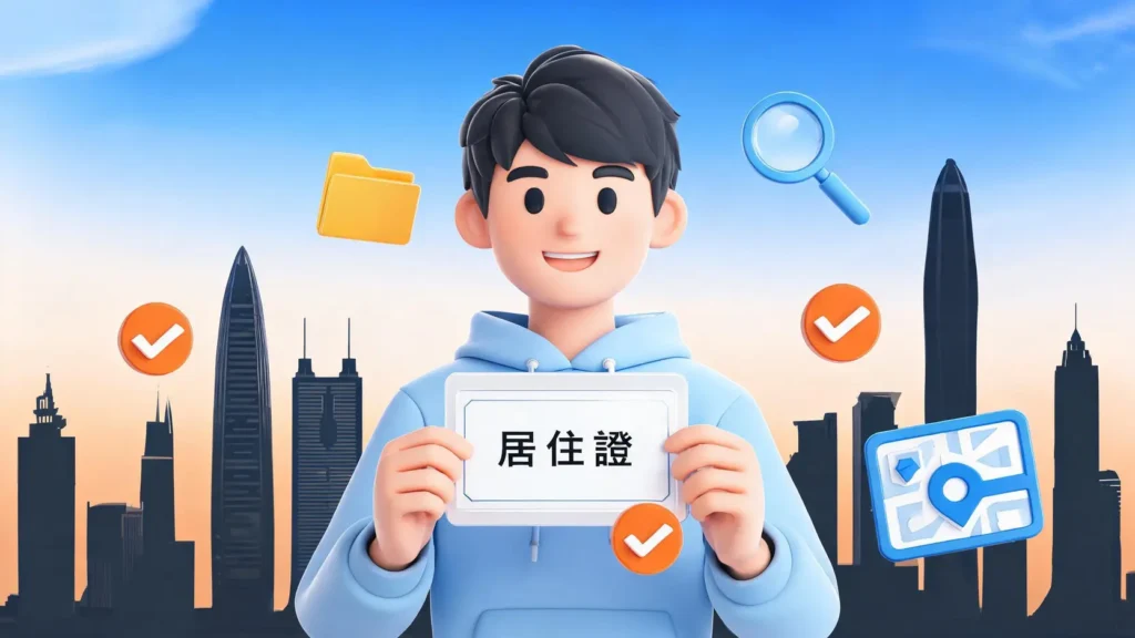香港人申請深圳居住証懶人包:2026條件、文件、續期全攻略 香港人申請深圳居住証懶人包:條件、文件與流程全攻略