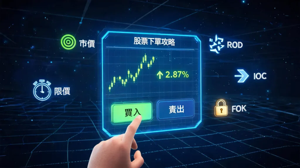 股票下單攻略:限價、市價、ROD、IOC、FOK 全解析 (附情境教學) 股票下單攻略:限價、市價、ROD、IOC、FOK 全解析 (附情境教學)