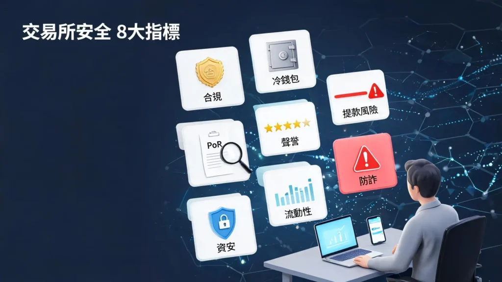 交易所安全怎麼看?8大指標自評合規牌照、PoR到提款困難與高回報詐騙 交易所安全怎麼看?8大指標自評合規牌照、PoR到提款困難與高回報詐騙
