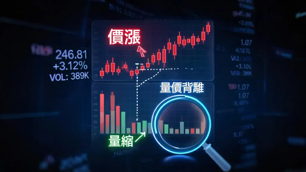 成交量怎麼看?一篇搞懂成交量顏色、內盤外盤與量價關係 成交量怎麼看?一篇搞懂成交量顏色、內外盤、量價背離的實戰指南