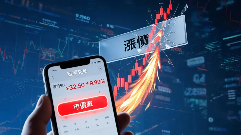 掛漲停價總是買不到?揭秘交易所搓合順序,用對「市價單」才能成功追漲! 掛漲停價總是買不到?揭秘交易所搓合順序,用對「市價單」才能成功追漲!