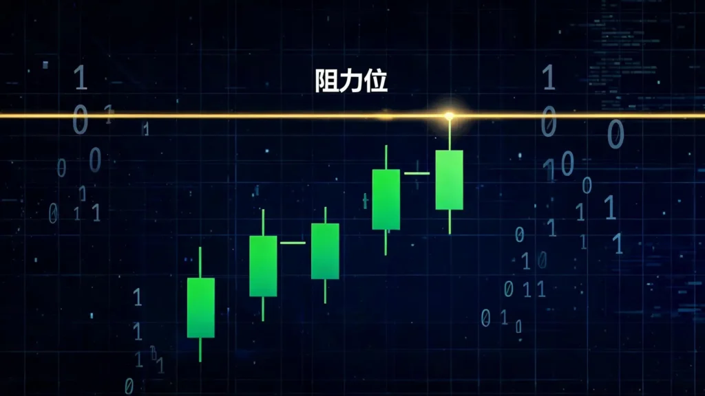 阻力位(Resistance)是什麼?看懂K線圖上的「天花板」訊號 阻力位(Resistance)是什麼?看懂K線圖上的「天花板」訊號