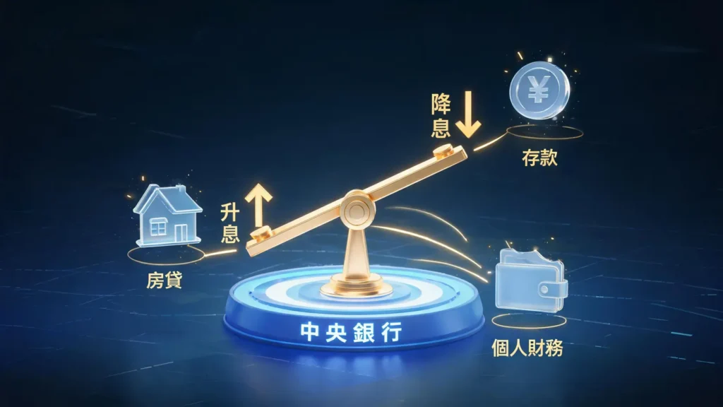 基準利率(Base Rate)是什麼?央行升降息如何影響你的房貸、存款與荷包? 基準利率(Base Rate)是什麼?央行升降息如何影響你的房貸、存款與荷包?
