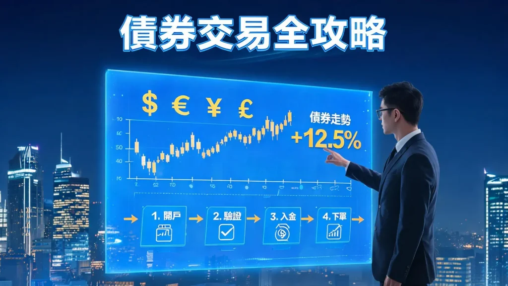 債券交易全攻略:如何買賣債券?從開戶到下單的實戰指南 債券交易全攻略:如何買賣債券?從開戶到下單的實戰指南